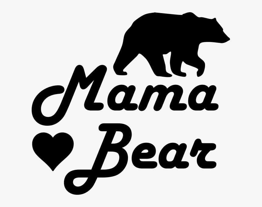 Clip Art Mama Bear Svg - Mama Bear Shirt Design, HD Png Download, Free Download