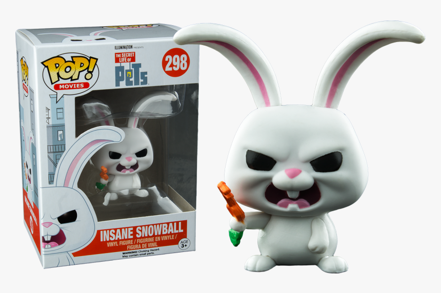 Secret Life Of Pets - Funko Pop Insane Snowball, HD Png Download, Free Download