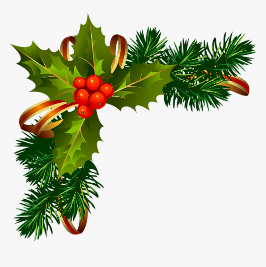 Pin By Anne Visser On Kerstmis - Transparent Background Christmas Holly, HD Png Download, Free Download