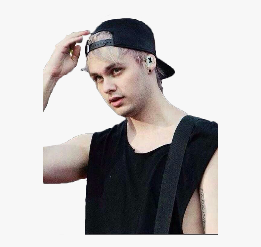 Transparent Ashton Irwin Png - Michael Clifford With A Hat, Png Download, Free Download
