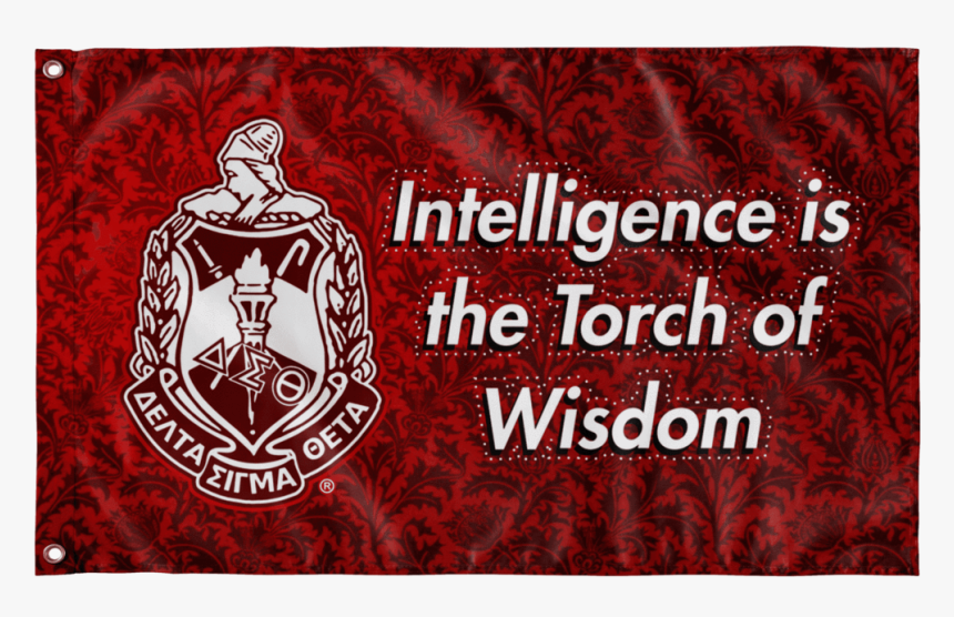 Delta Sigma Theta Slogan Flag - Delta Sigma Theta Desk Cover, HD Png Download, Free Download