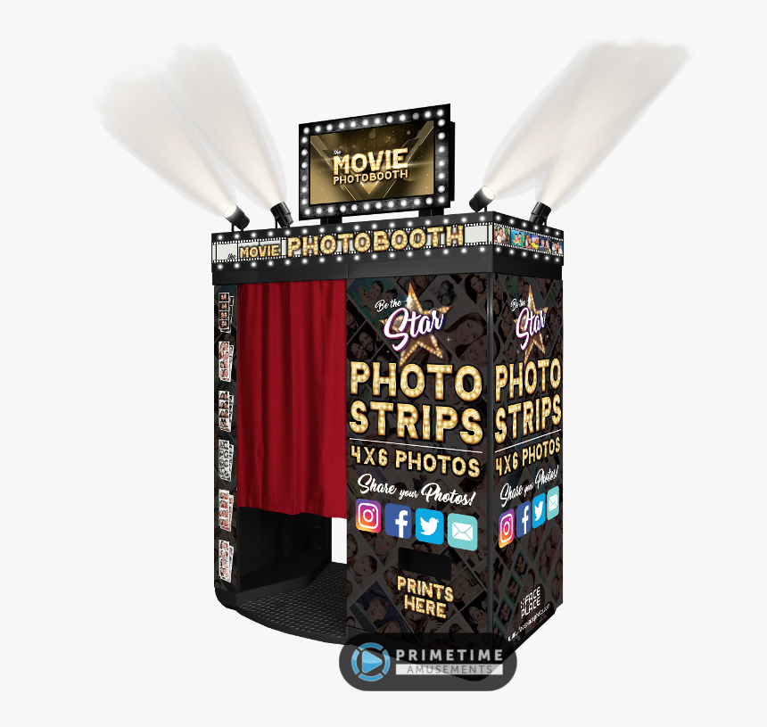 The Movie Scene Photobooth By Apple Industries/face - Graphic Design, HD Png Download, Free Download