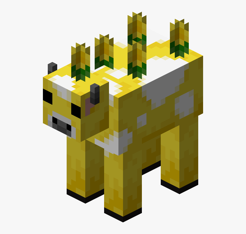 Minecraft Brown Mushroom Cow, HD Png Download, Free Download