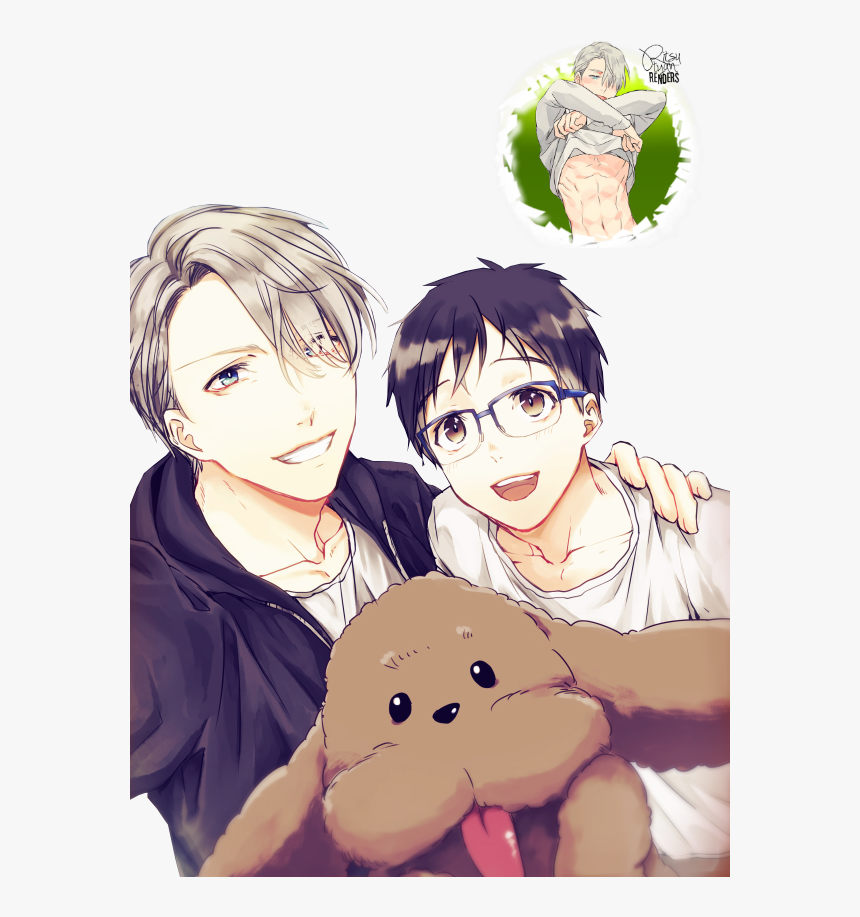 Наклейка Victor Nikiforov X Yuuri Katsuki » Yuri On - Viktor Nikiforov X Yuri Katsuki, HD Png Download, Free Download