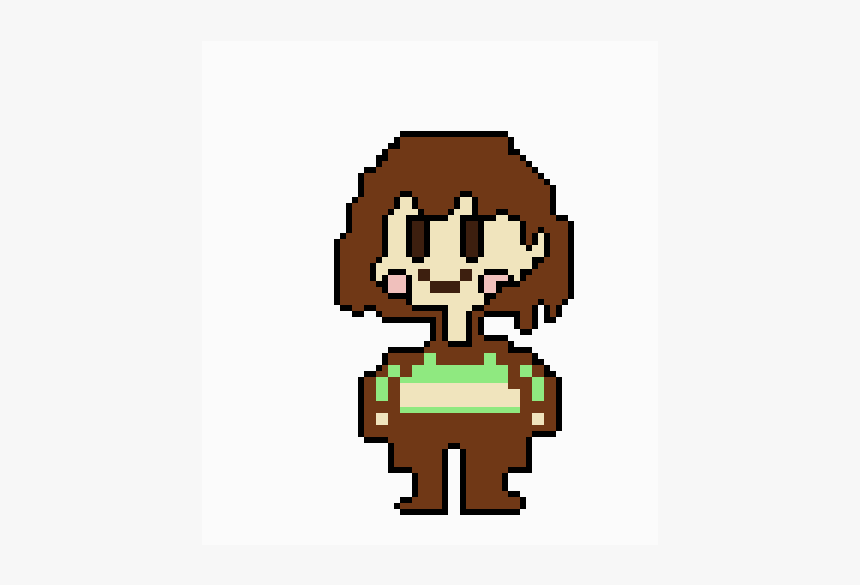 Undertale Chara Sprite Grid, HD Png Download, Free Download