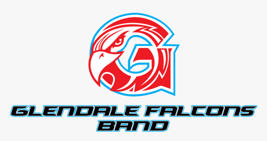 Ghs Band Logo - Glendale Falcons Logo, HD Png Download, Free Download