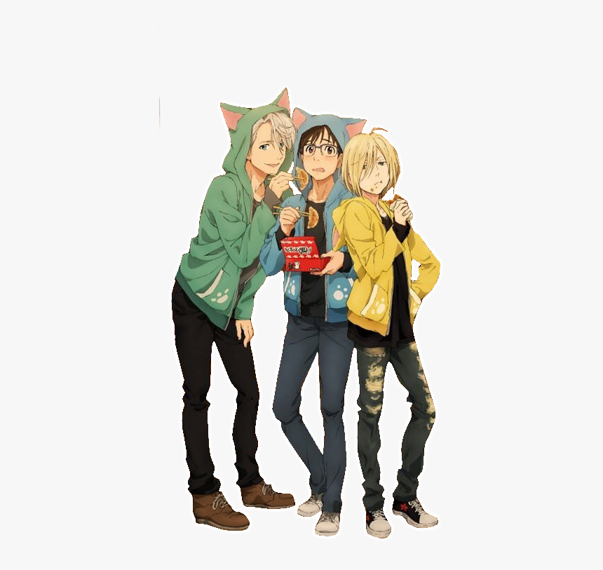 Yuri On Ice Cat Hoodie, HD Png Download, Free Download