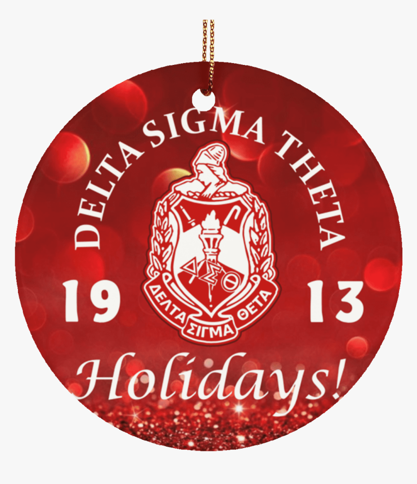 Delta Sigma Theta Christmas Ornaments - Delta Sigma Theta, HD Png Download, Free Download