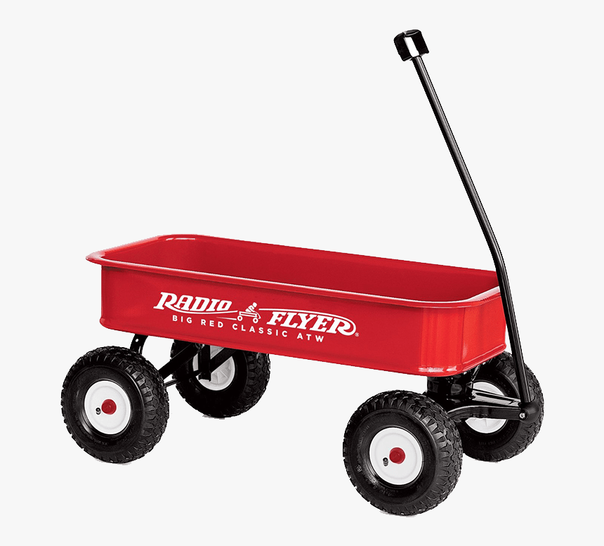 Toy Wagon Radio Flyer - Radio Flyer Atw Wagon, HD Png Download, Free Download