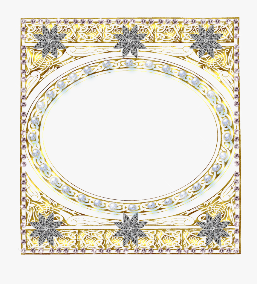 Gold Clipart Frames And Borders, HD Png Download, Free Download