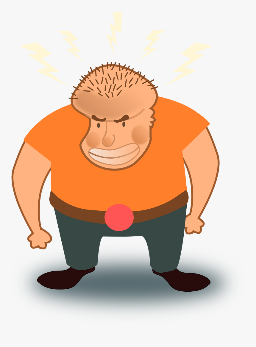 Mad Man Angry Free Photo - Cartoon Monkey Angry Transparent, HD Png Download, Free Download