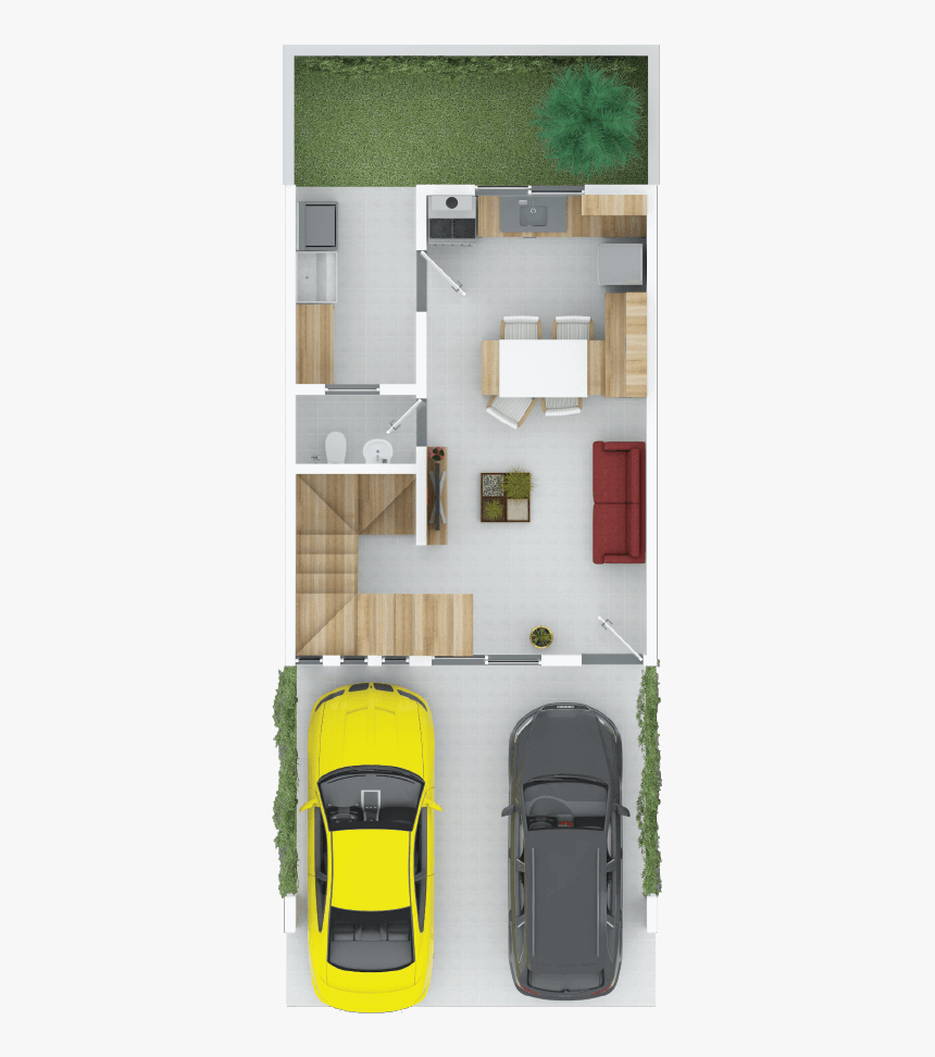 Planta Residencial Village Iris Jacarei - Floor Plan, HD Png Download, Free Download