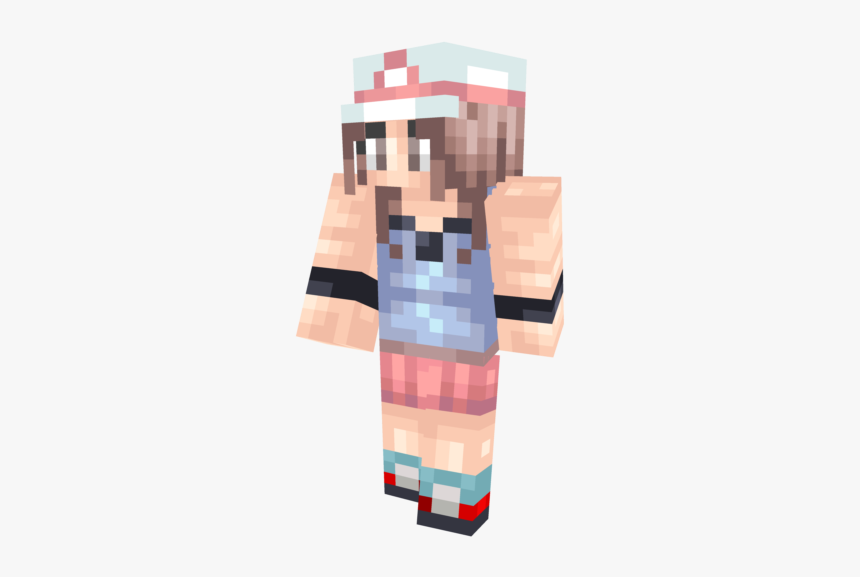 Leaf Pokemon Minecraft Skin, HD Png Download, Free Download