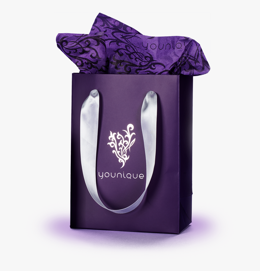 Younique Logo Gift - Younique Purple Gift Bag, HD Png Download, Free Download