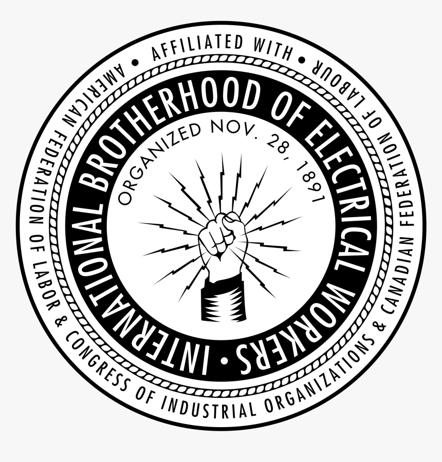 International Brotherhood Of Electrical Workers Logo, HD Png Download, Free Download