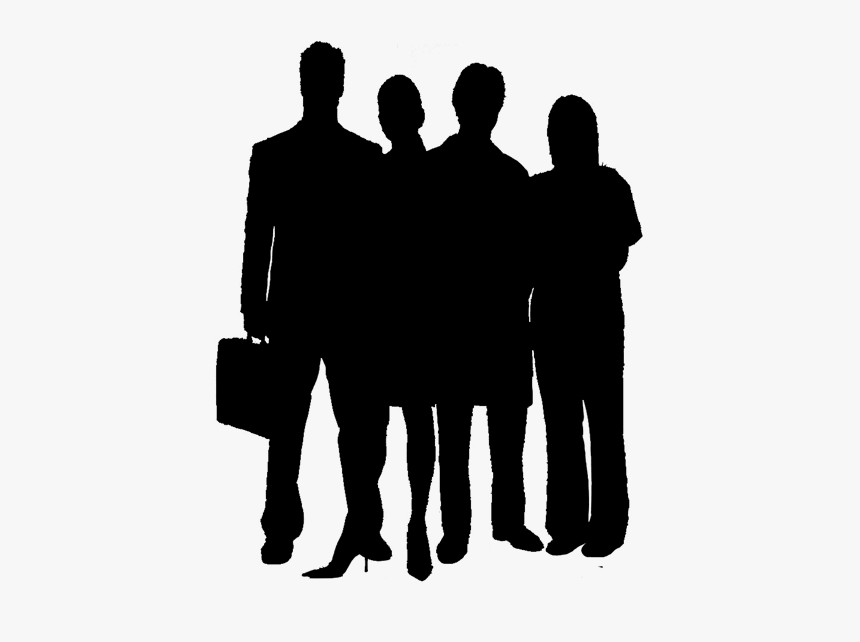 Construction Workers Silhouettes Png Download - Family Of 5 Silhouette, Transparent Png, Free Download