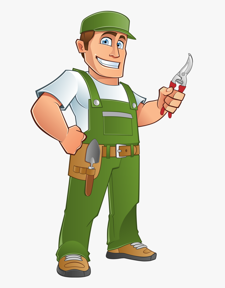 Profissões E Ofícios Engineer Cartoon, Community Workers, - Cartoon Gardeners, HD Png Download, Free Download