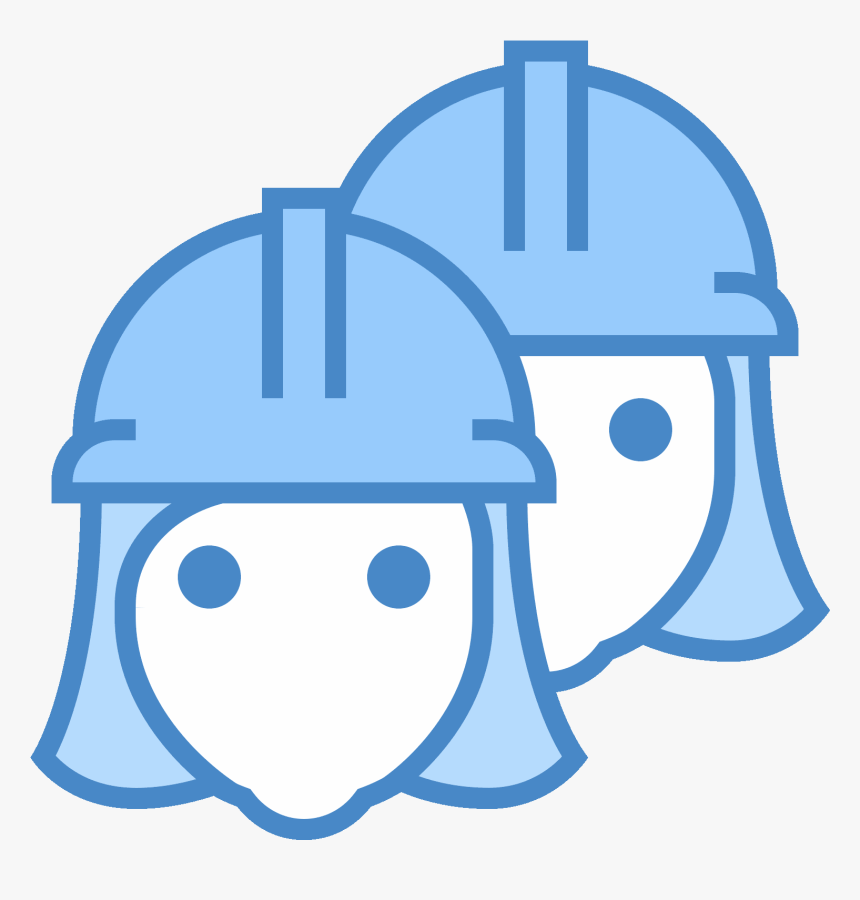 Workers Icon Free Download - Icon Safety Helmet Png, Transparent Png, Free Download