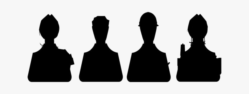 Factory Worker Png Transparent Images - Silhouette, Png Download, Free Download