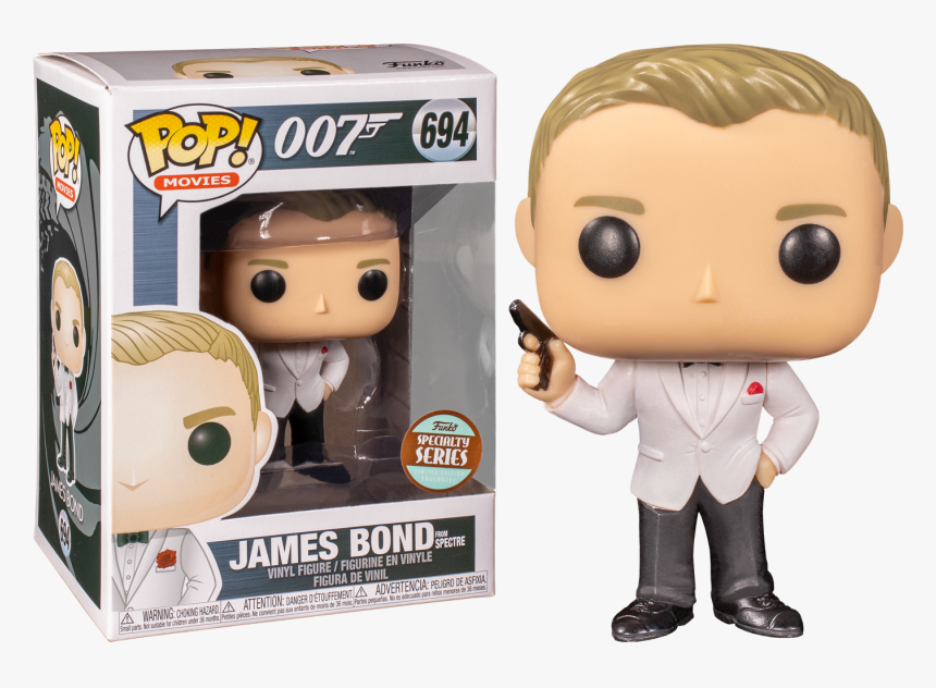 James Bond Specialty Series Exclusive Pop Vinyl Figure - Funko Pop James Bond, HD Png Download, Free Download