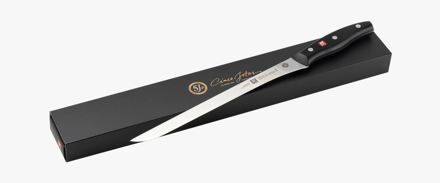 Cuchillo Jamonero Zwilling Cinco Jotas - Cinco Jotas Celebration Gift Set, HD Png Download, Free Download