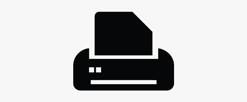 Printer, Fax, Print, Printing Icon - Illustration, HD Png Download, Free Download