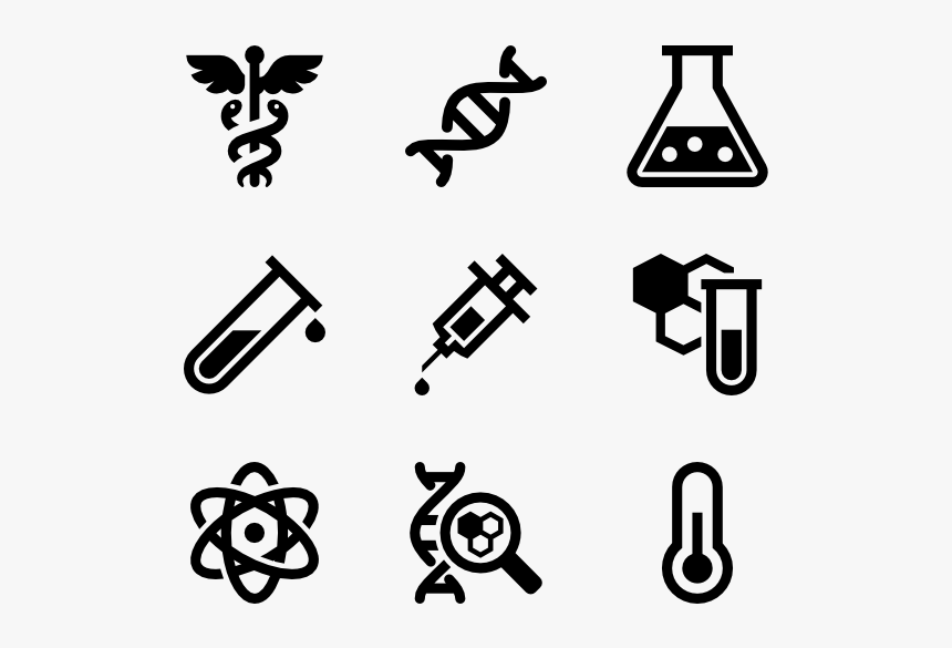 Essential Set - Science Small Icons, HD Png Download, Free Download