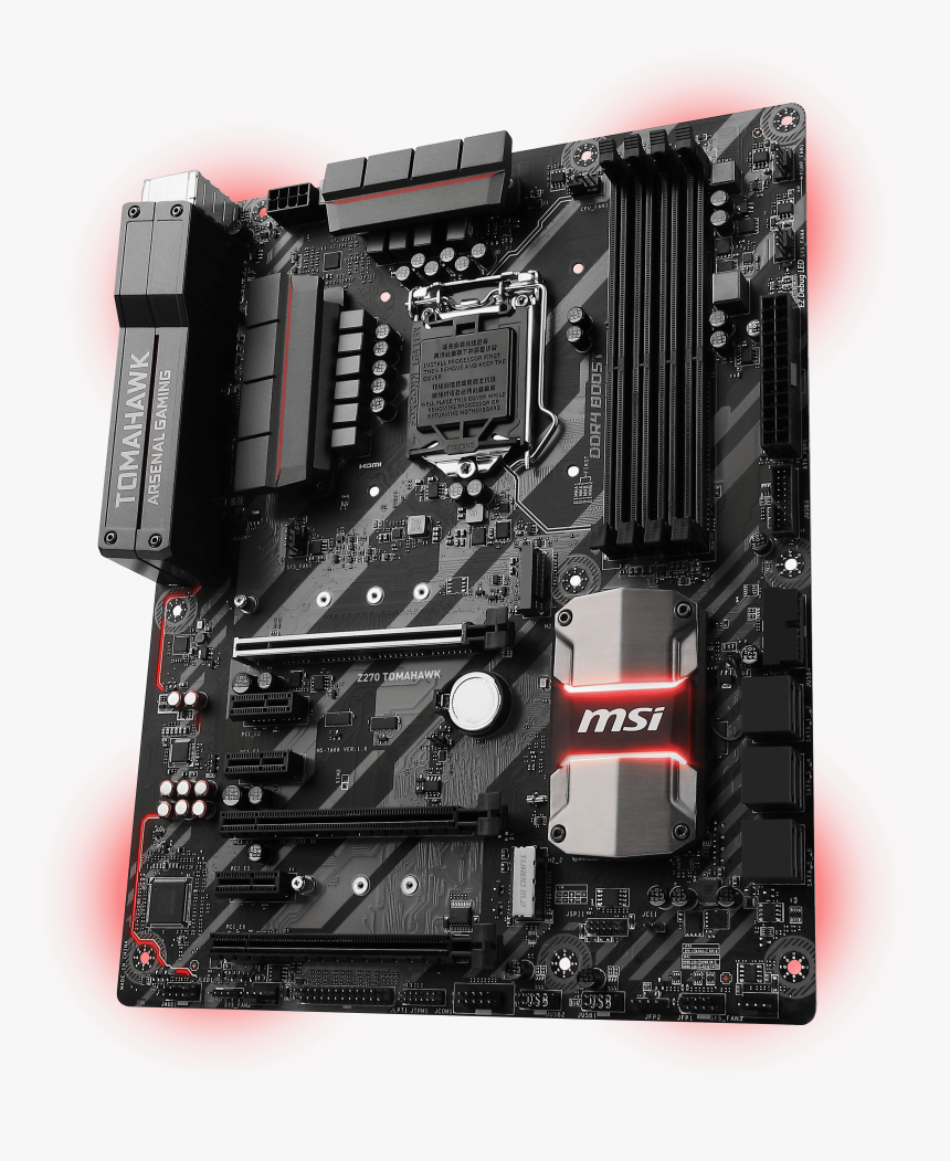 Msi Z270 Tomahawk, HD Png Download, Free Download