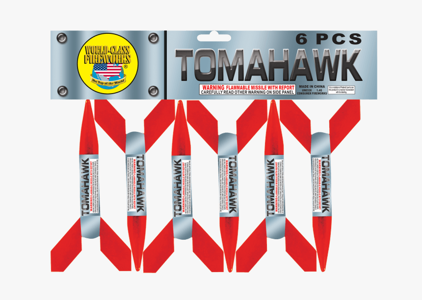 Tomahawk 6 Pack - World Class Fireworks, HD Png Download, Free Download