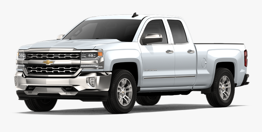 Chevrolet-silverado - White Chevy Silverado 2018, HD Png Download, Free Download