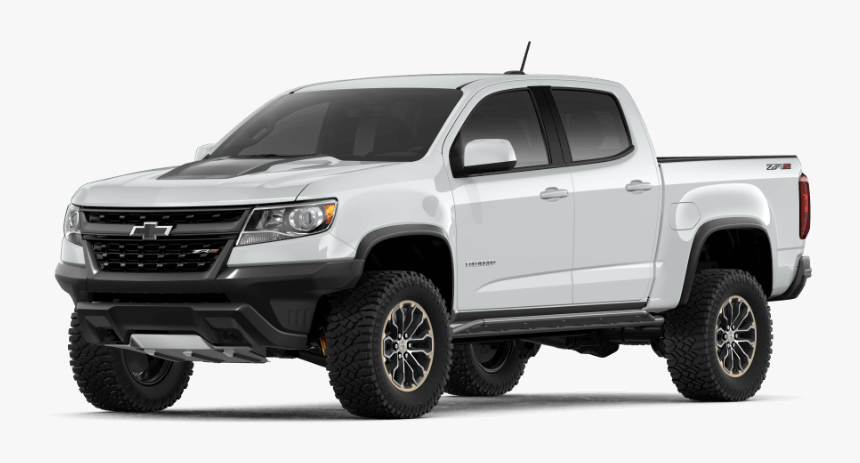 White Chevy Colorado Zr2 - 2019 Chevrolet Colorado Zr2, HD Png Download, Free Download