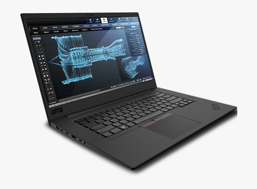 Lenovo Laptop Thinkpad-p1 - Lenovo Thinkpad P1 20md, HD Png Download, Free Download