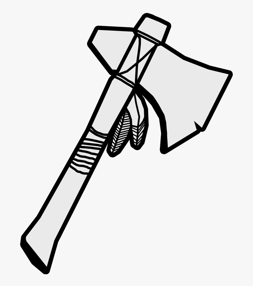 Tomahawk Drawing - Drawing Of A Tomahawk, HD Png Download, Free Download