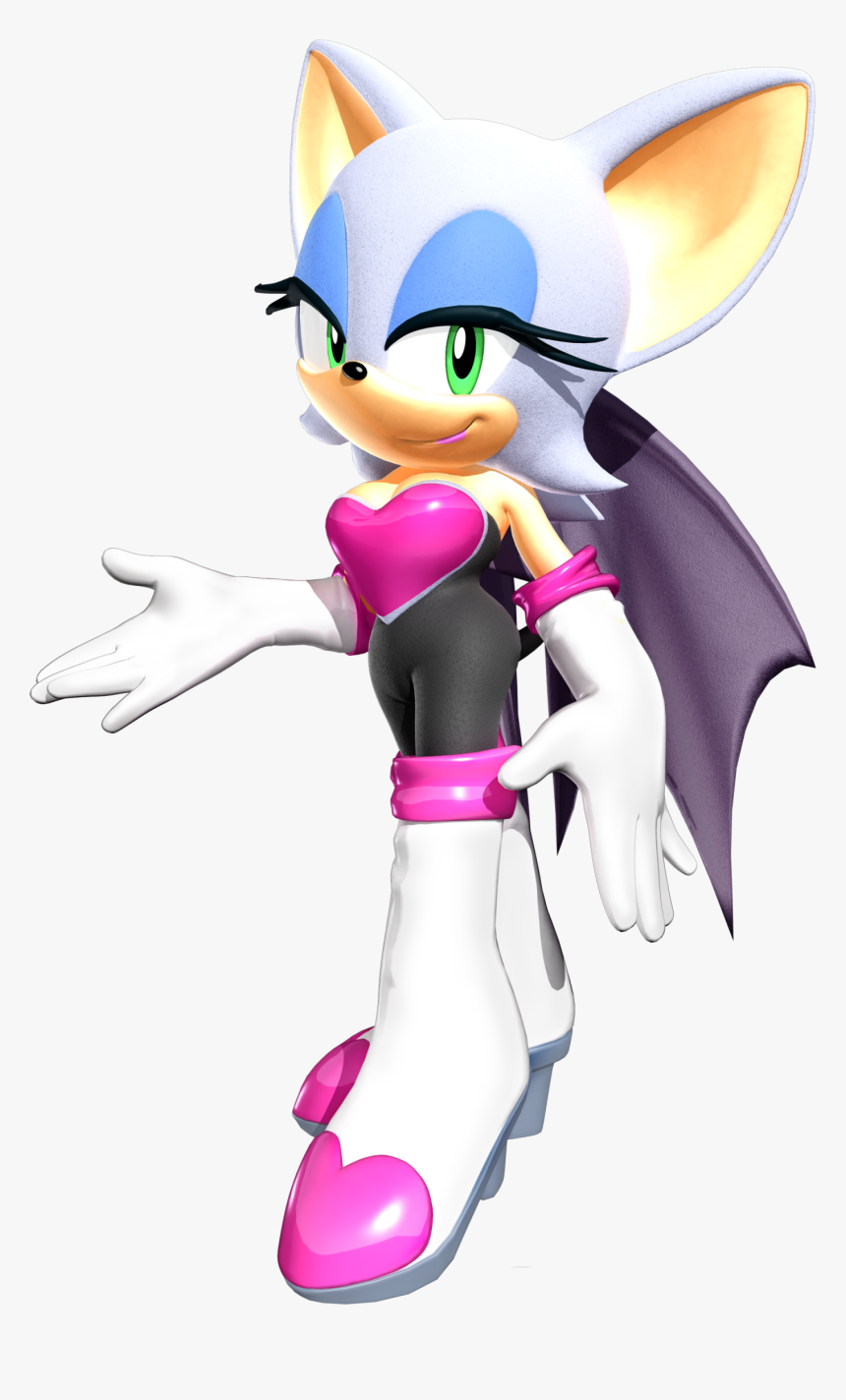 Rouge The Bat Shadow The Hedgehog, HD Png Download, Free Download