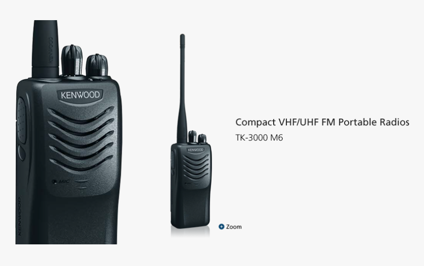 Compact Vhf/uhf Fm Portable Radios Tk-3000 M6 - Radio Kenwood Tk 3000, HD Png Download, Free Download