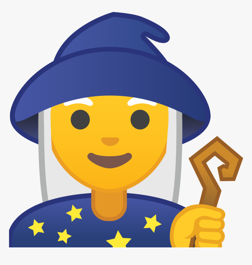 Woman Mage Icon - Male Mage Emoji, HD Png Download, Free Download