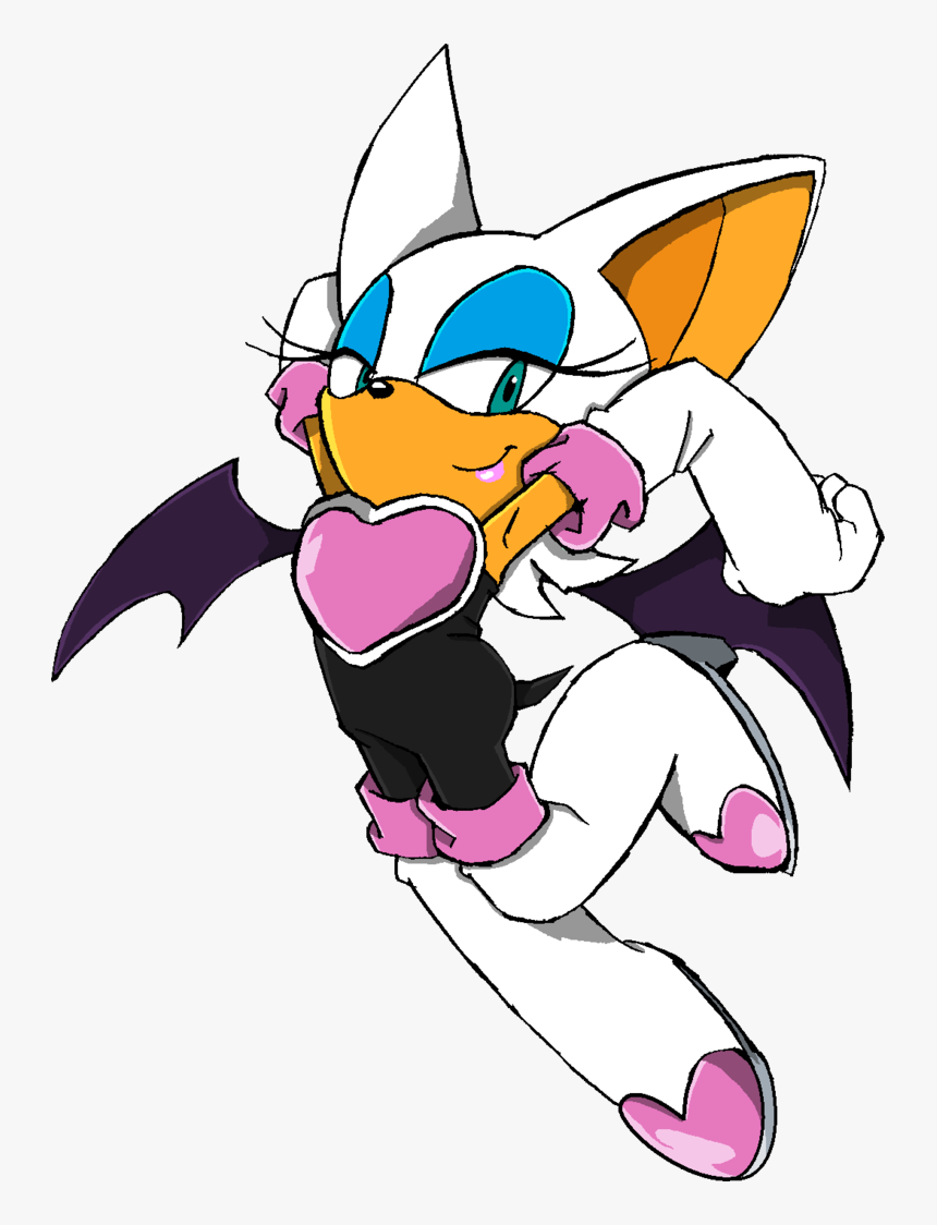 Rouge The Bat Sonic Channel 2010 By Cheril59 - Rouge The Bat Sonic X Imagenes, HD Png Download, Free Download