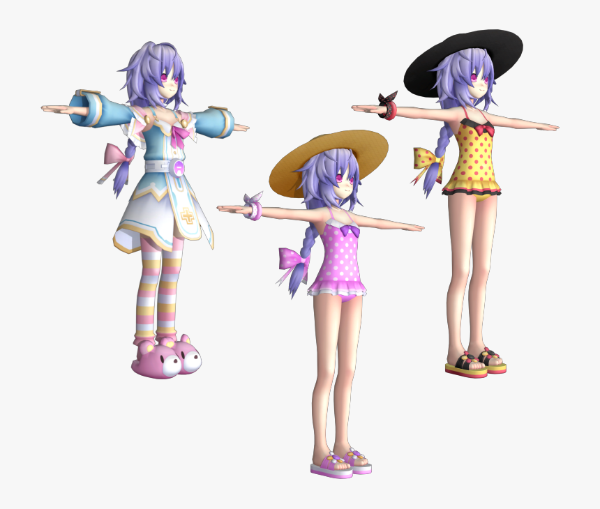 Download Zip Archive - Hyperdimension Neptunia Plutia Model, HD Png Download, Free Download