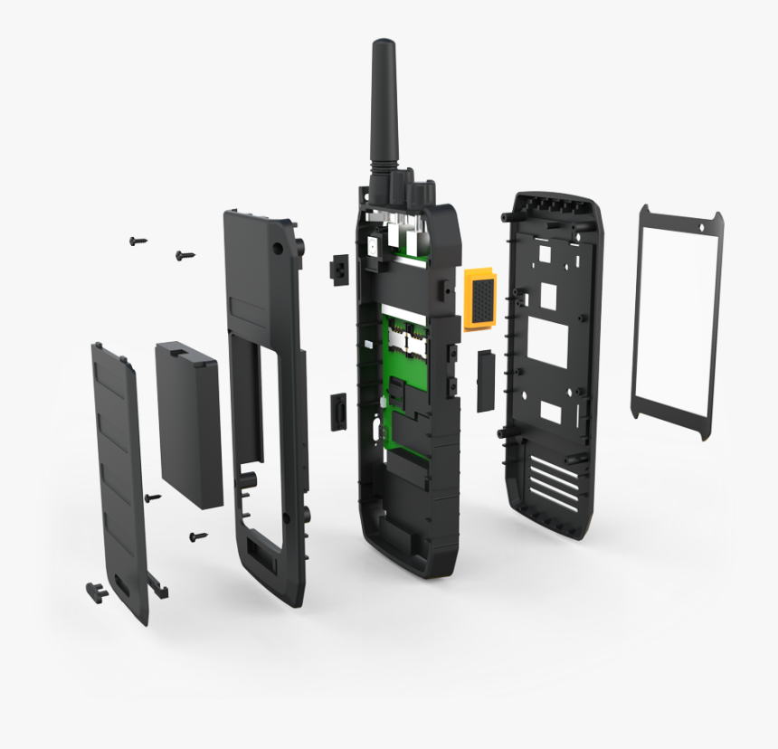 At The Final Stage Of The Project, We Made A Prototype - Components Of A Walkie Talkie, HD Png Download, Free Download