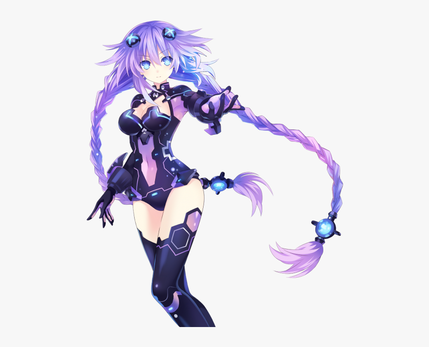 Hyperdimension Neptunia Re - Neptune Anime Purple Heart, HD Png Download, Free Download