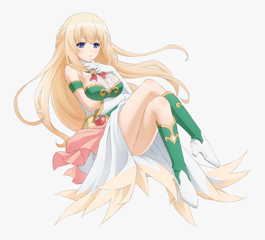 Hyperdimension Neptunia Vert Green Heart Character - Vert Hyperdimension Neptunia Characters, HD Png Download, Free Download