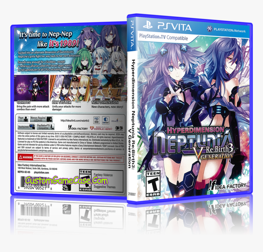 Hyperdimension Neptunia Rebirth - Hyperdimension Neptunia, HD Png Download, Free Download