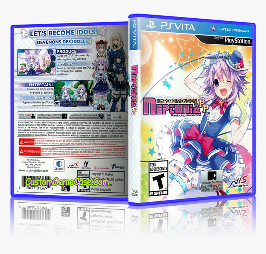 Hyperdimension Neptunia Pp - Ps Vita Hyperdimension Neptunia Pp Producing Perfection, HD Png Download, Free Download