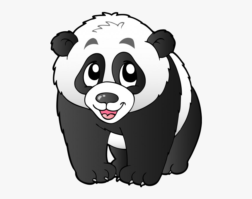Pictures Of Pandas Cartoon - Cartoon Animals Background Png, Transparent Png, Free Download