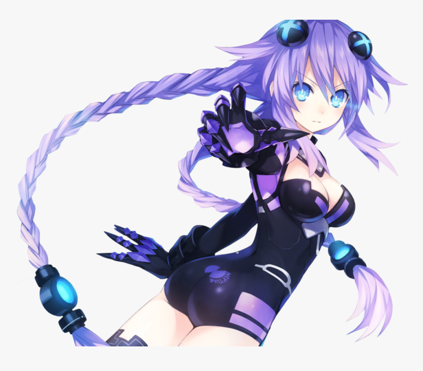 #neptune #anime #hyperdimensionneptunia #hyperdimension - Hyperdimension Neptunia Neptunia Anime, HD Png Download, Free Download