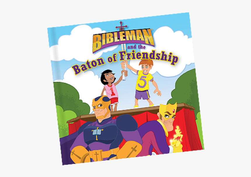 Bibleman And The Baton Of Friendship (board Book), HD Png Download, Free Download