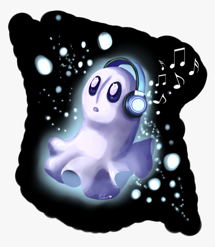 Fanart Napstablook By Sofua D9ku4zi - Illustration, HD Png Download, Free Download