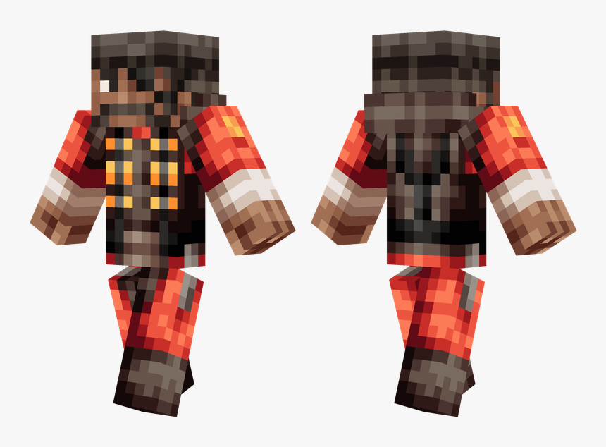 Tf2 Skin Minecraft Scout, HD Png Download, Free Download