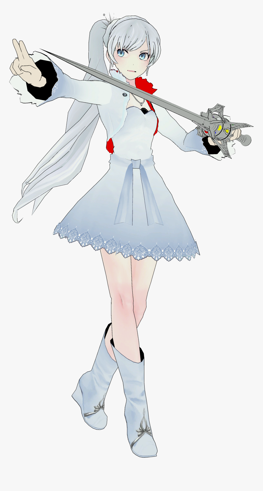 Weiss Schnee Rwby Sfm - Rwby Weiss Schnee Png, Transparent Png, Free Download