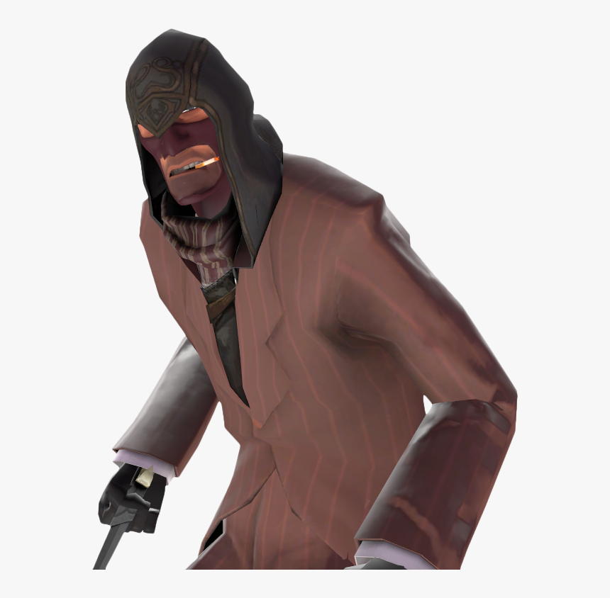 Today’s Update Includes A Hood From The Assassin’s - Assassin's Creed Tf2 Spy, HD Png Download, Free Download